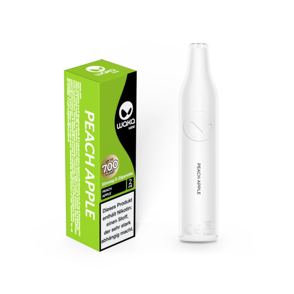 Waka Mini Einweg E-Zigarette Peach Apple 18mg