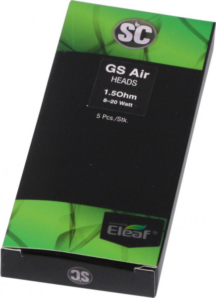SC E-Clearomizer Head GS Air 1,5 Ohm
