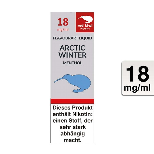 E-Liquid RED KIWI Arctic Winter 18 mg