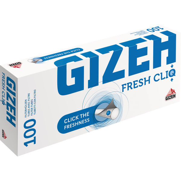 Gizeh Filterhülsen Fresh CliQ 100 Stück Packung