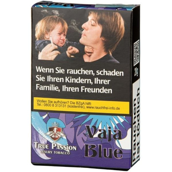 True Passion Veja Blue Wasserpfeifentabak Schachtel