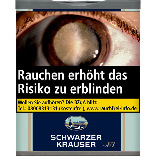 Schwarzer Krauser Tabak No.1 Dose