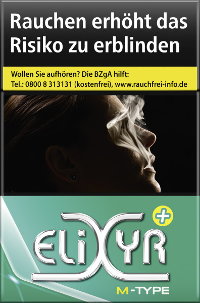 Elixyr Green Zigaretten OP + Stange