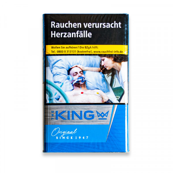 King Zigaretten Blue Original Pack Stange