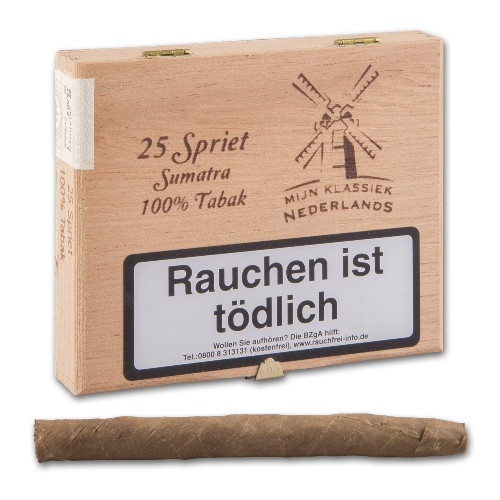 Mijn Klassiek Nederlands Spriet Zigarillos 25er Kiste