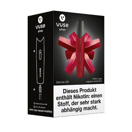 E-Zigarette VUSE ePen Device Kit Rot