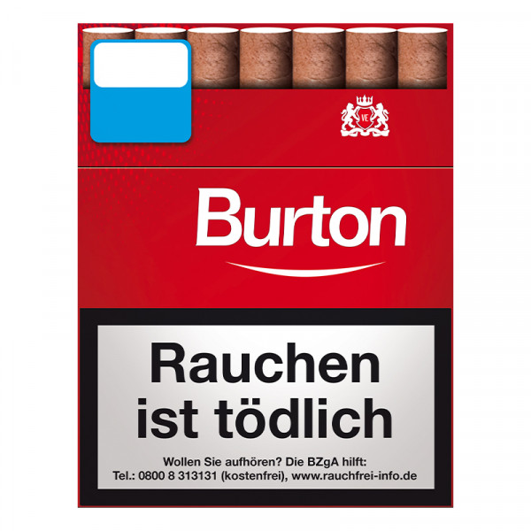 Burton Eco-Zigarillos Big Pack Naturdeckblatt