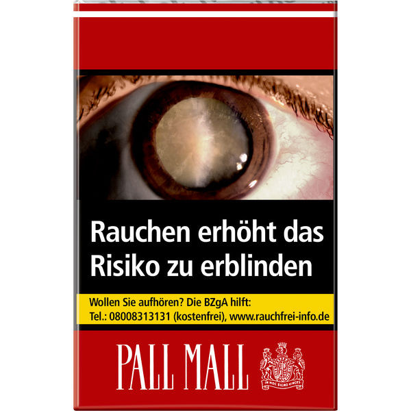 Pall Mall Zigaretten ohne Filter Original Pack Stange