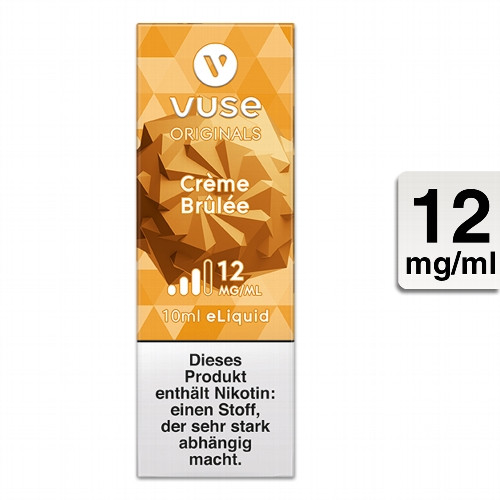 E-Liquid VUSE Bottle Crème Brûlée 12 mg