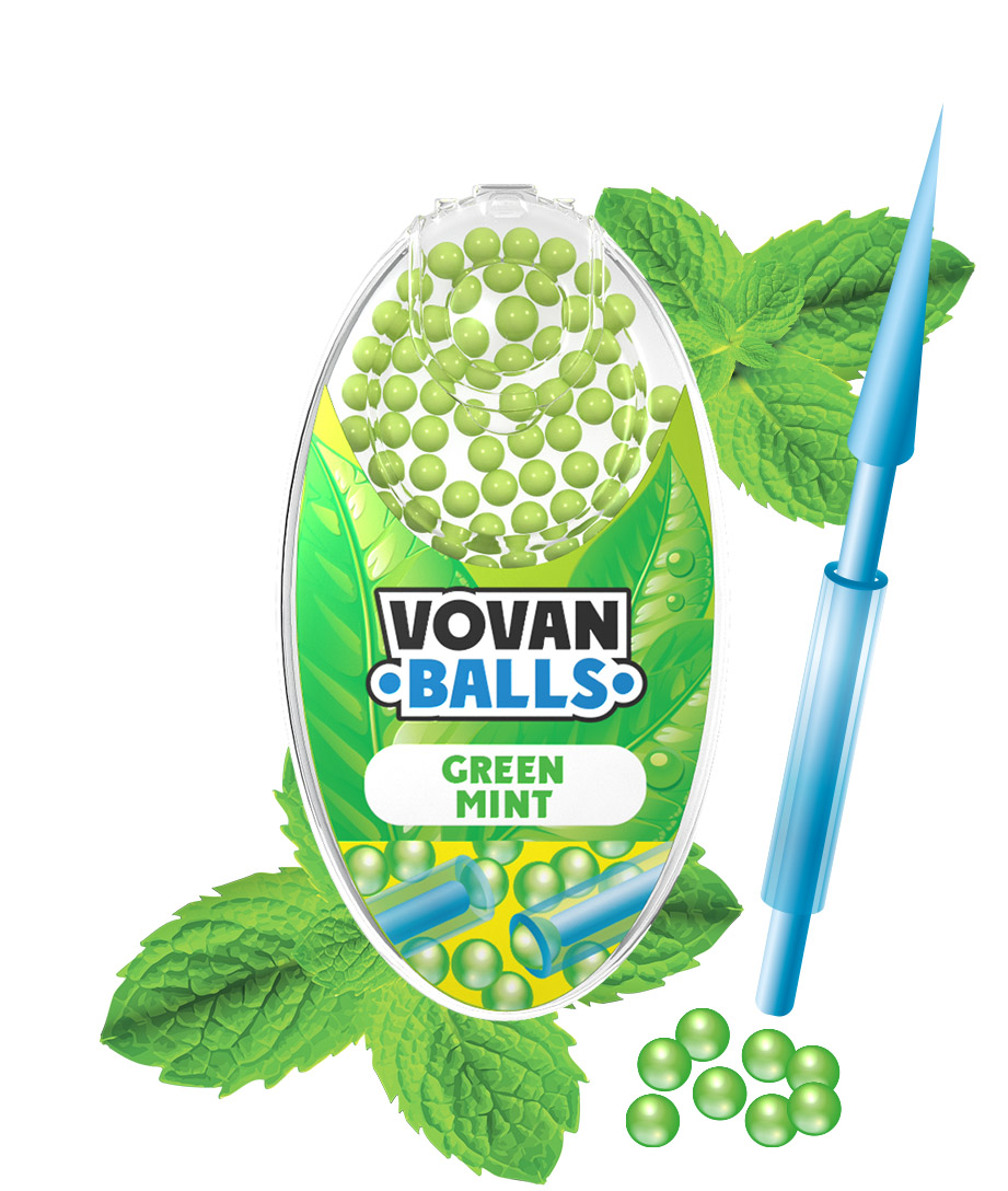 Vovan Balls Aroma Kapseln 3x Menth0l 