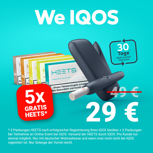 IQOS für nur 29 EUR
