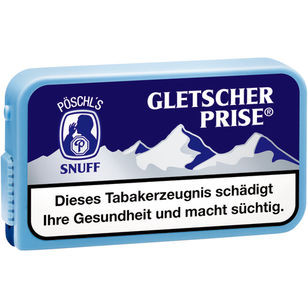 Gletscherprise Snuff- Nachfüllbox