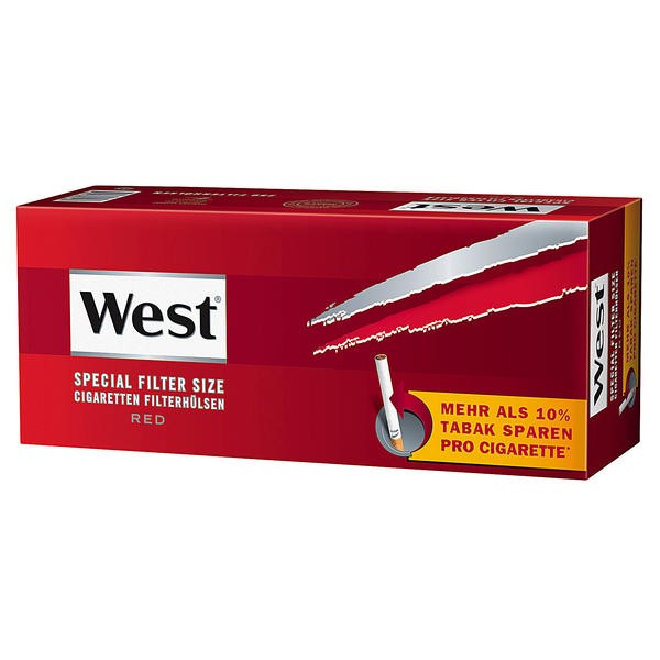 West Red Special Size Filterhülsen reduziert