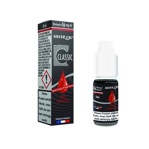E-Liquid Silvercig Red Tobacco 16 mg