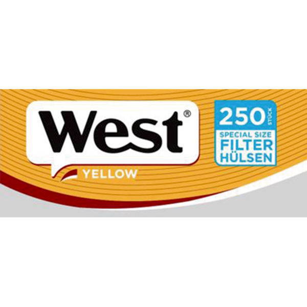 West Yellow Hülsen 250er Special Size Packung