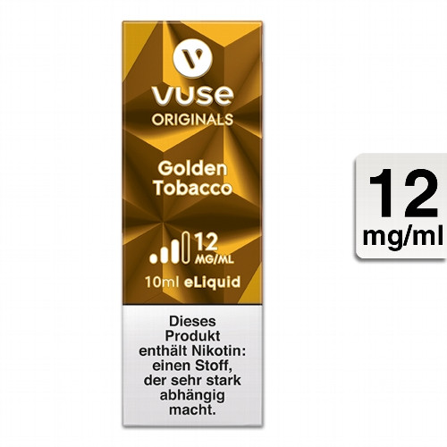 E-Liquid VUSE Bottle Golden Tobacco 12mg