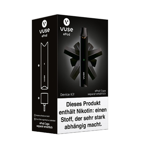 E-Zigarette VUSE ePod Device Kit Schwarz