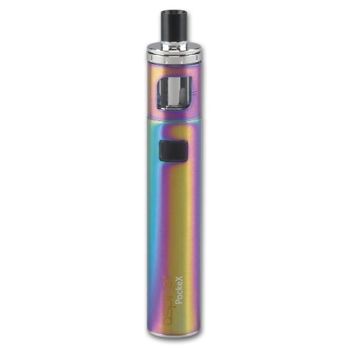 E-Zigarette ASPIRE Pockex Set regenbogen 1500 mAh 0,6 Ohm