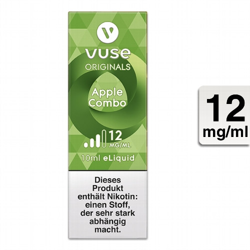 E-Liquid Vuse Bottle Apple Combo 12mg