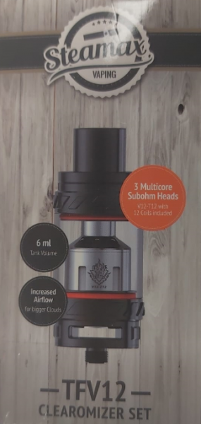 Steamax TFV12 Clearomizer Set schwarz