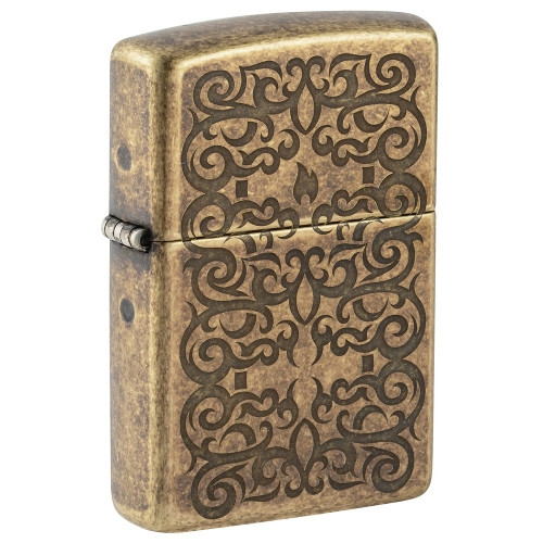 Zippo messing antik Tattoo Theme Design