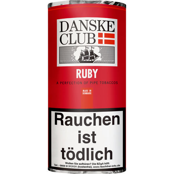 Danske Club Ruby Pfeifentabak 50g Päckchen
