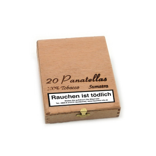 Panatellas Sumatra Zigarren 20er Kiste