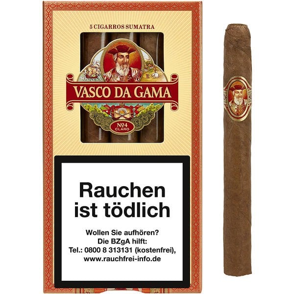 Vasco da Gama Cigarros Sumatra 5er Schachtel