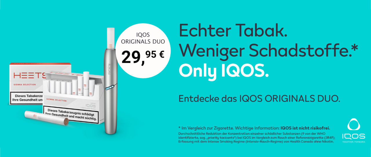 IQOS kaufen » ab 29,99€ + 80 HEETS gratis