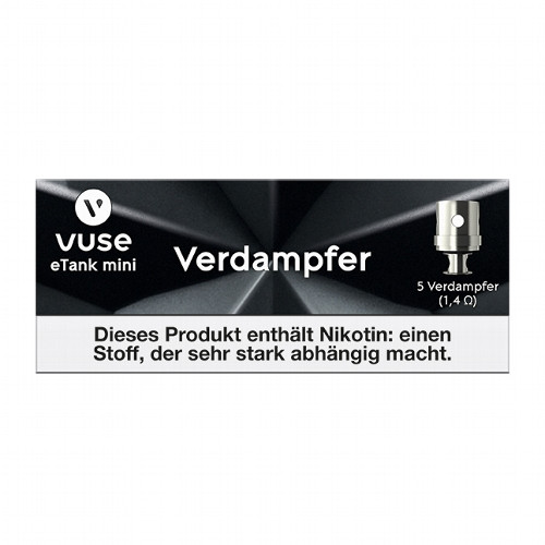 E-Zigarette Clearomizercoil VUSE eTank Mini Verdampfer