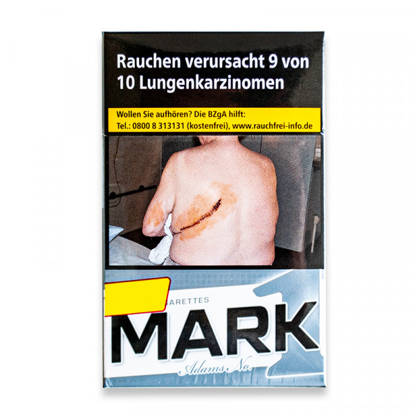 Mark Adams Zigaretten No. 1 Silver Original Pack Einzelpackung