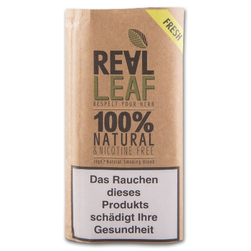 Real Leaf Fresh ohne Nikotin & Zusatzstoffe Päckchen