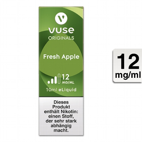 E-Liquid VUSE Bottle Fresh Apple 12mg