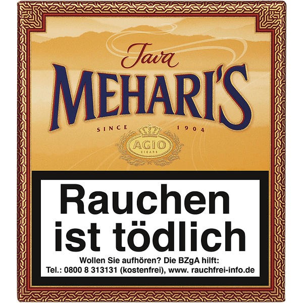 Mehari's Java Zigarillos 20er Schachtel