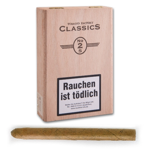 Tobacco Factory Classics No 2 Sumatra Zigarren 20er Kiste