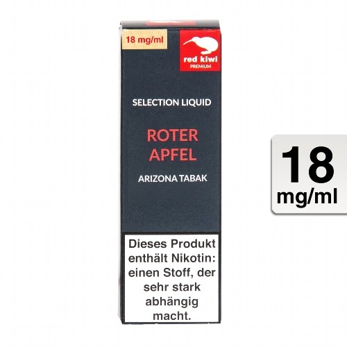 E-Liquid RED KIWI Selection Red Apple Arizona Tobacco 18 mg