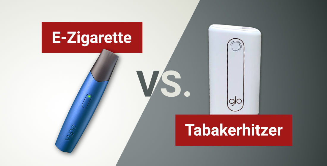 E-Zigaretten vs. Tabakerhitzer (IQOS, Glo), Blog