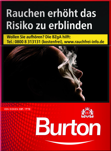 Burton Zigaretten Red Maxi Pack