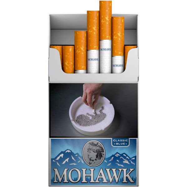 Mohawk Zigaretten Blue Original Pack Stange