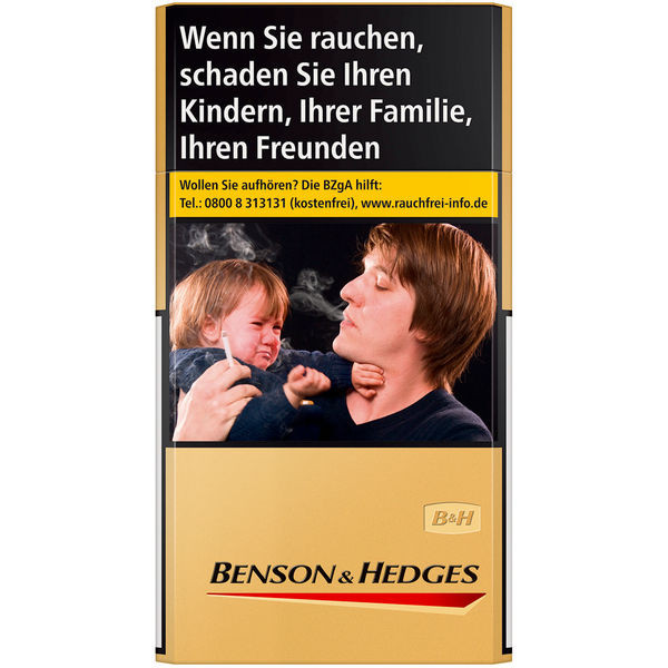 Benson & Hedges Zigaretten Gold 100 Original Pack