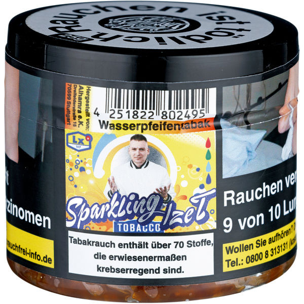 187 Sparkling Ize T Wasserpfeifentabak Dose