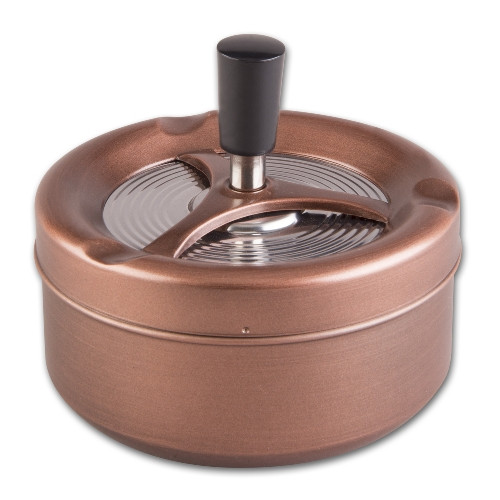Schleuderascher Metall Zorr Antik Messing 13,5cm
