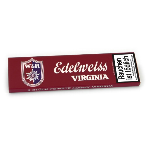 Edelweiss Virginia rot Zigarillos 5er Packung