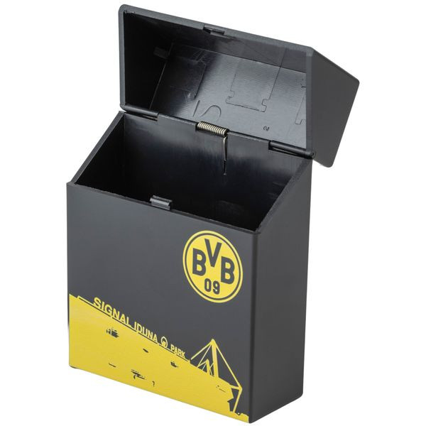 Zigarettenbox Borussia Dortmund mit Sprungdeckel