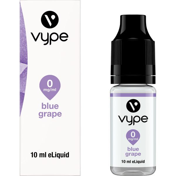E-Liquid VYPE Bottle EDR Blue Grape 0mg