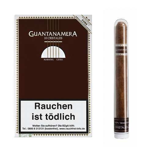 Die Guantanamera Cristales sind kubanische Zigarren, welche maschinell herg...