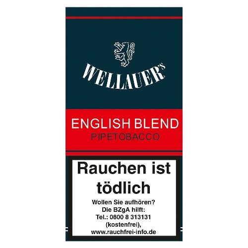 Wellauers English Blend Pfeifentabak Päckchen