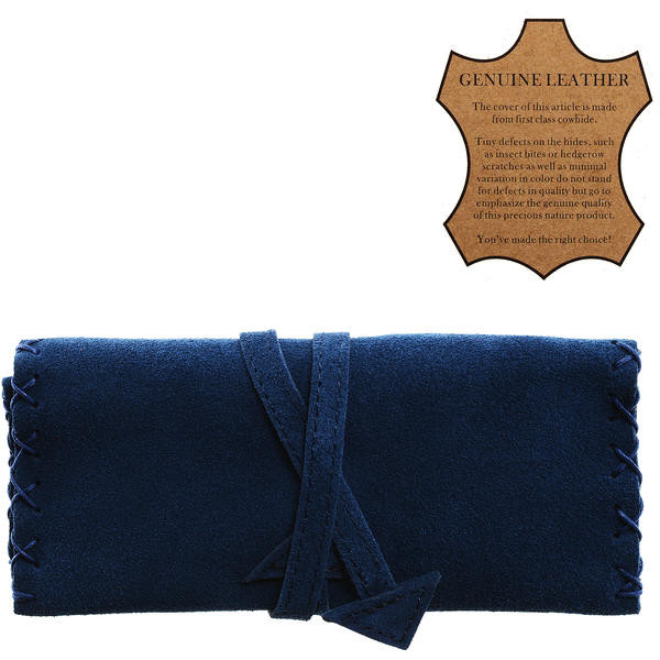 Atomic Tabak Beutel WP Echtleder Blau