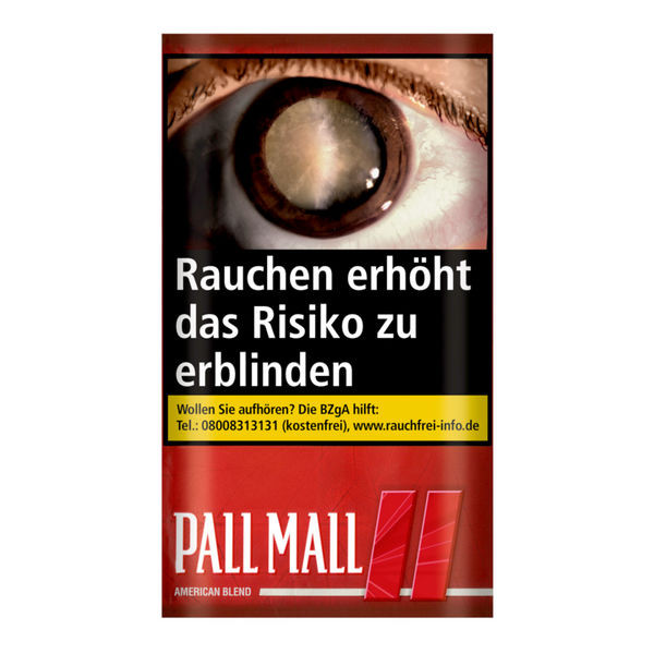 Pall Mall Roll Tabak Pouch Red