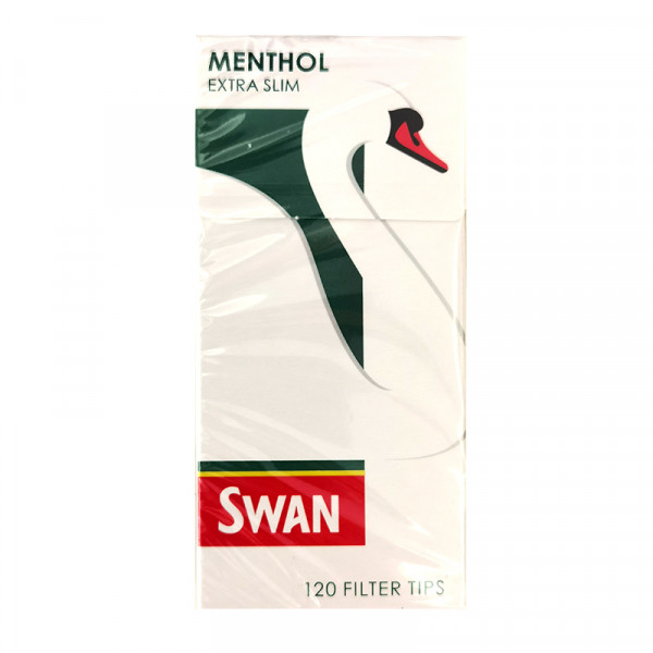 Swan Menthol Extra Slim Filter Tips Packung